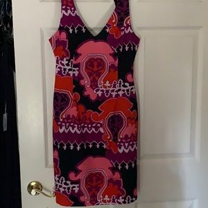 Muse Purple & Navy sz 8 dress
